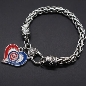 chicago baseball charm bracelet perfect gift for fans (buy 1 get 1)