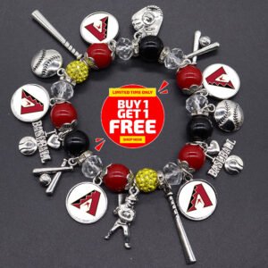 st. louis baseball charm bracelet perfect gift for fans (buy 1 get 1) (copy)