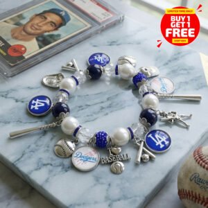 new york mets charm bracelet perfect gift for fans (buy 1 get 1) (copy)