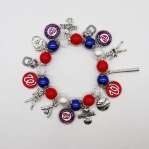 houston astros charm bracelet perfect gift for fans (copy)