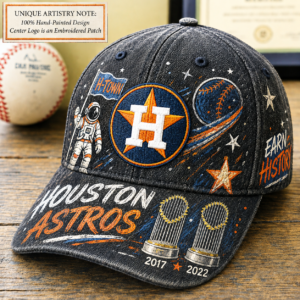 custom chicago cubs black denim wash cap | hand painted acrylic art & embroidered patch (copy)