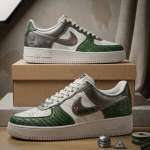 personalized name & numbler la dodgers custom white af1 sneakers (copy)