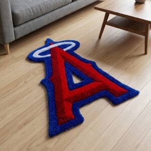 monster face tufted rug | handmade cartoon area rug | unique gaming room decor | statement floor rug | handmade gift (copy)