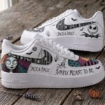 Simply Meant To Be Couple Sneakers – Gothic Halloween Fan Shoes