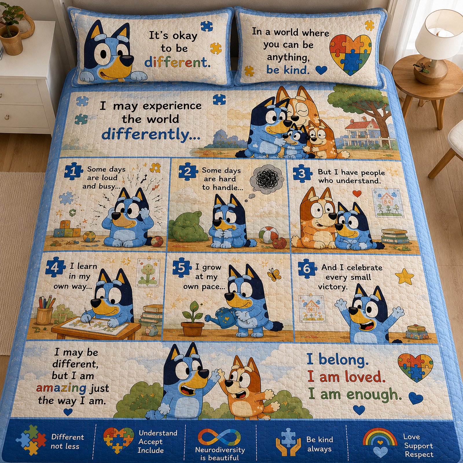 bluey quilt bluey quilt