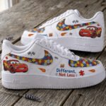 Different, Not Less Autism Awareness Low Top Sneakers