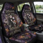 Nightmare Before Christmas Different Not Less Autism Car Seat Covers Set