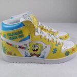 Celebrate Being You SpongeBob High Top Sneakers | Neurodiversity Gift