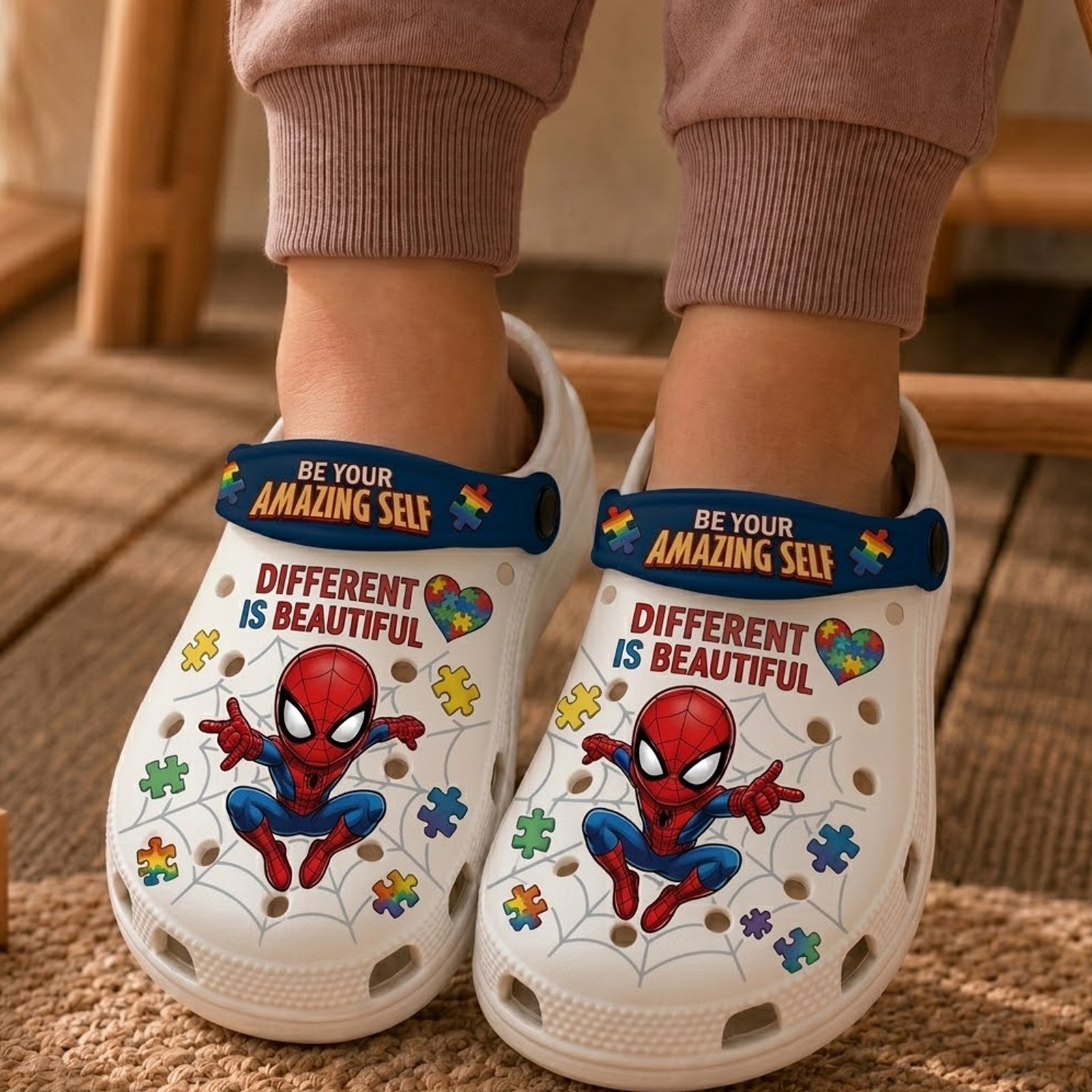 clog spiderman clog spiderman