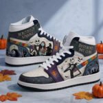 Autism Acceptance “Beautifully Strange” Halloween High-Top Sneakers
